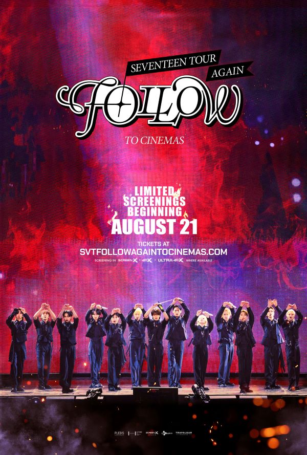 SEVENTEEN TOUR 'FOLLOW' AGAIN TO CINEMAS poster