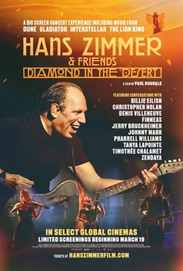 Hans Zimmer & Friends: Diamond in the Desert poster